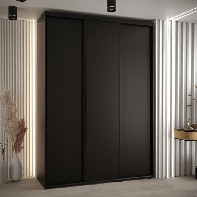 Schrank 45 Canaris 1 180 schwarz/schwarz