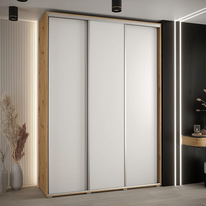 Schrank 45 Canaris 1 190 artisan/weiß/silver