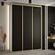 Schrank 45 Canaris 1 190 weiß/schwarz/gold,5
