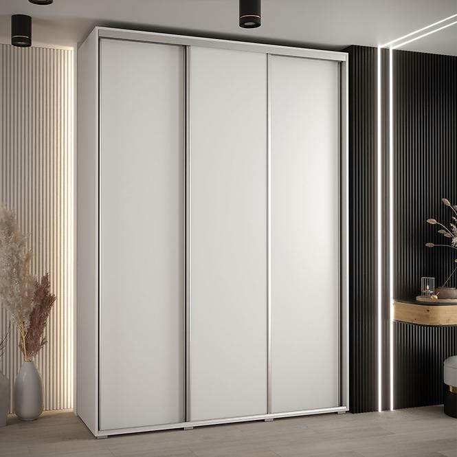 Schrank 45 Canaris 1 190 weiß/silver