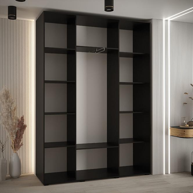 Schrank 45 Canaris 1 190 schwarz/artisan/schwarz