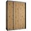 Schrank 45 Canaris 1 190 schwarz/artisan/silver