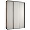 Schrank 45 Canaris 1 190 schwarz/weiß/silver