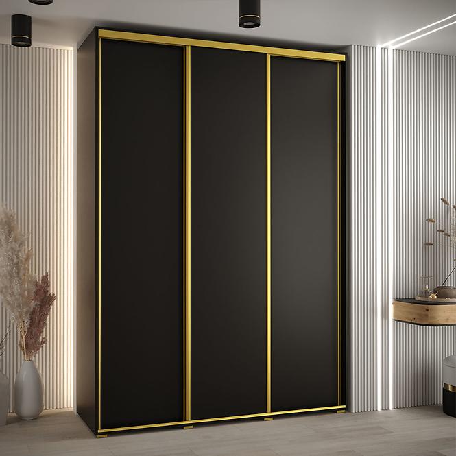 Schrank 45 Canaris 1 190 schwarz/gold