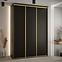 Schrank 45 Canaris 1 190 schwarz/gold,5