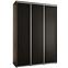 Schrank 45 Canaris 1 190 schwarz/silver