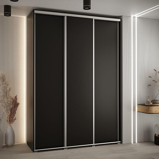 Schrank 45 Canaris 1 190 schwarz/silver