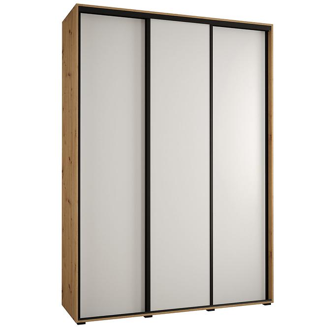 Schrank 45 Canaris 1 200 artisan/weiß/schwarz