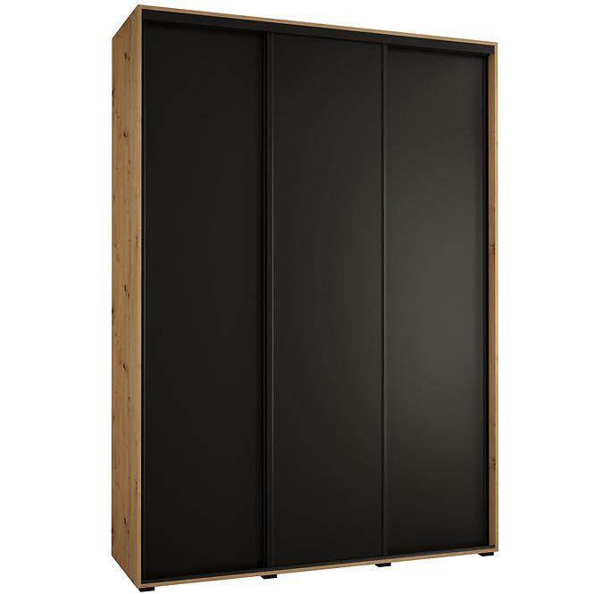 Schrank 45 Canaris 1 200 artisan/schwarz/schwarz