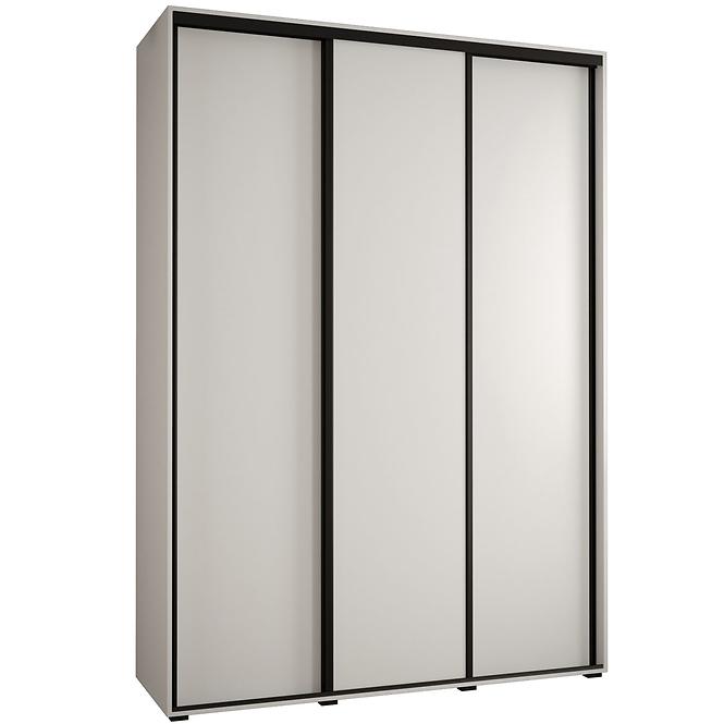 Schrank 45 Canaris 1 200 weiß/schwarz