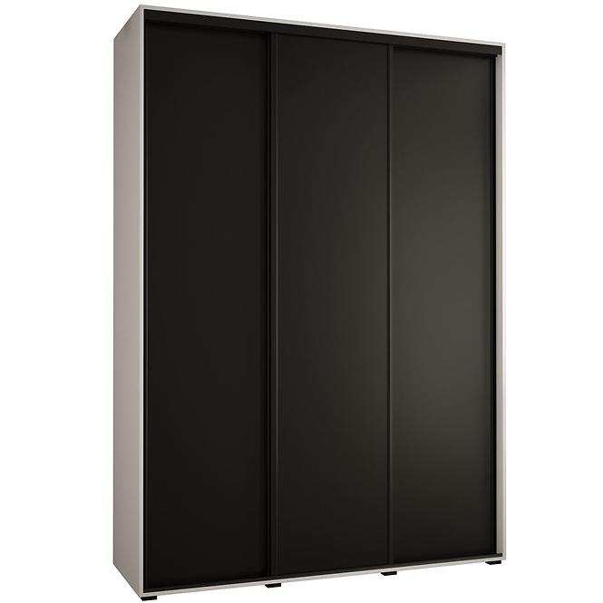 Schrank 45 Canaris 1 200 weiß/schwarz/schwarz