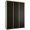 Schrank 45 Canaris 1 200 weiß/schwarz/gold