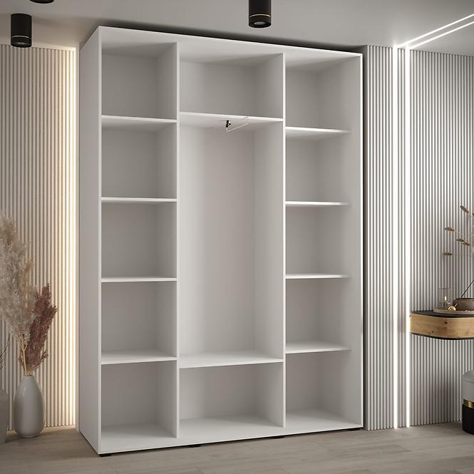 Schrank 45 Canaris 1 200 weiß/gold