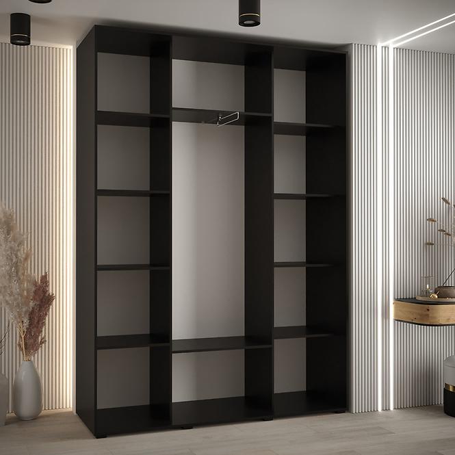 Schrank 45 Canaris 1 200 schwarz/artisan/schwarz