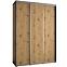 Schrank 45 Canaris 1 200 schwarz/artisan/silver