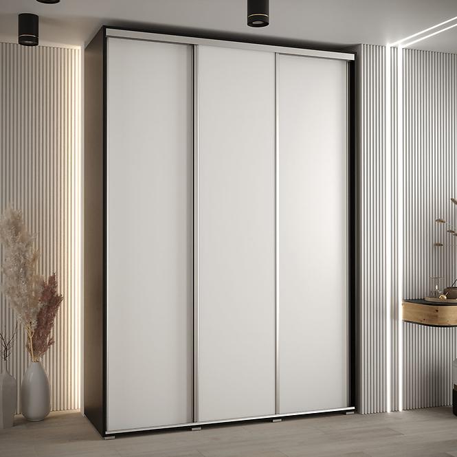 Schrank 45 Canaris 1 200 schwarz/weiß/silver