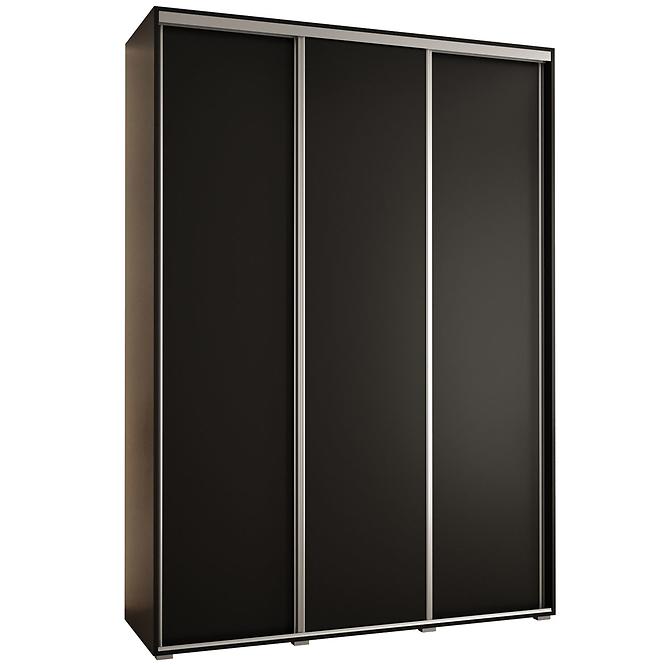 Schrank 45 Canaris 1 200 schwarz/silver