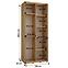Schrank 45 Canaris 12 100 artisan/weiß/silver,2