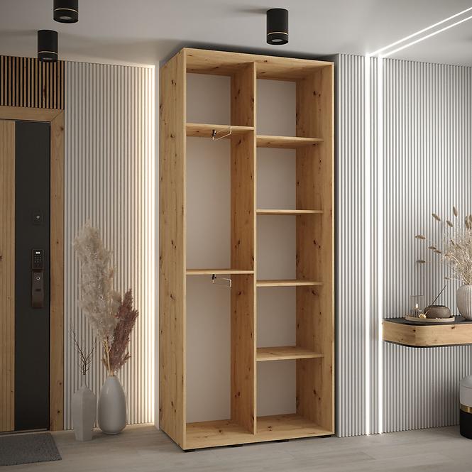 Schrank 45 Canaris 12 100 artisan/schwarz/schwarz