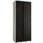 Schrank 45 Canaris 12 100 weiß/schwarz/schwarz