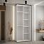 Schrank 45 Canaris 12 100 weiß/schwarz/silver,3