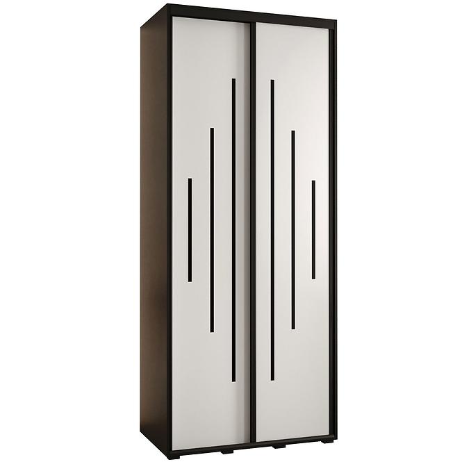 Schrank 45 Canaris 12 100 schwarz/weiß/schwarz