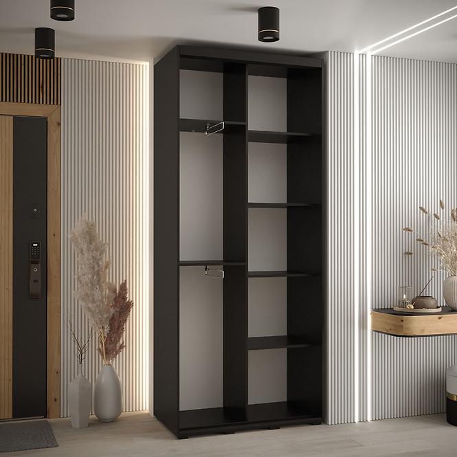 Schrank 45 Canaris 12 100 schwarz/weiß/schwarz