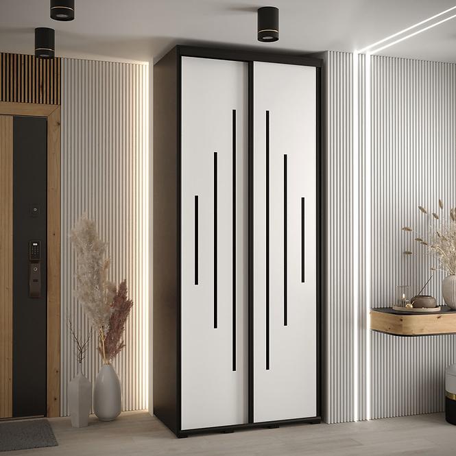 Schrank 45 Canaris 12 100 schwarz/weiß/schwarz