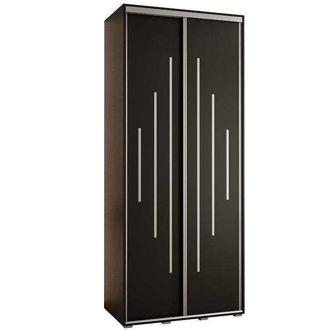 Schrank 45 Canaris 12 100 schwarz/silver