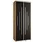 Schrank 45 Canaris 12 110 artisan/schwarz/silver