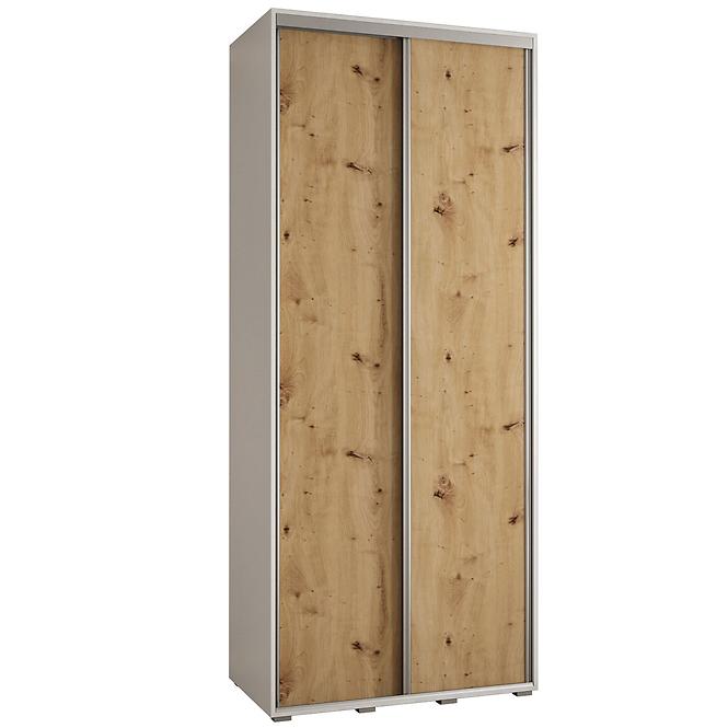 Schrank 45 Canaris 12 110 weiß/artisan/silver