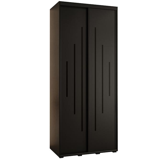 Schrank 45 Canaris 12 110 schwarz/schwarz