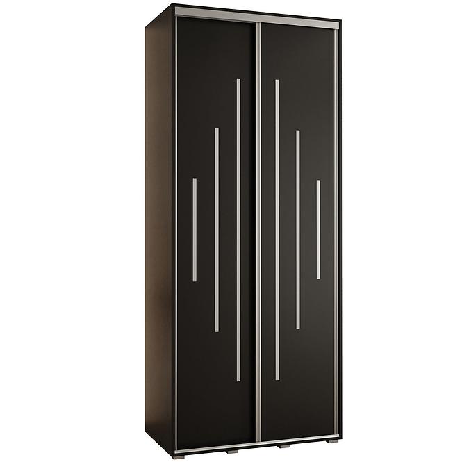 Schrank 45 Canaris 12 110 schwarz/silver
