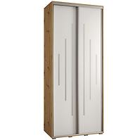 Schrank 45 Canaris 12 120 artisan/weiß/silver