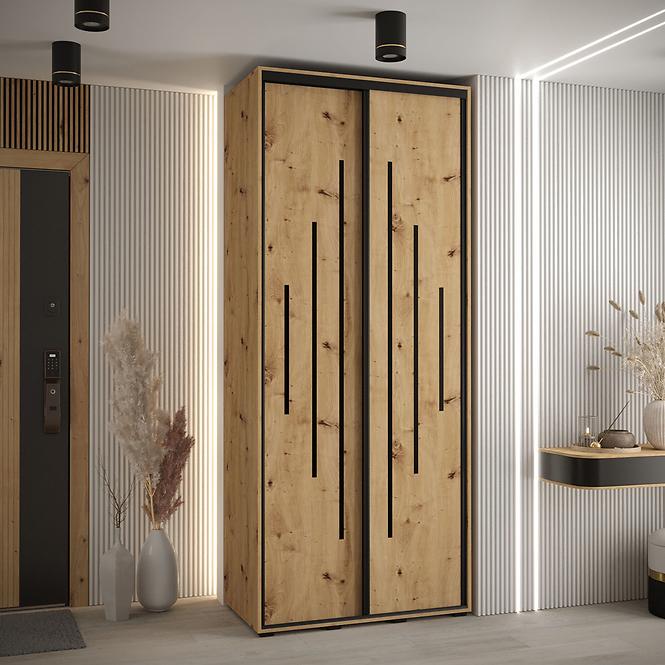 Schrank 45 Canaris 12 120 artisan/schwarz