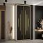 Schrank 45 Canaris 12 120 weiß/schwarz/gold,5