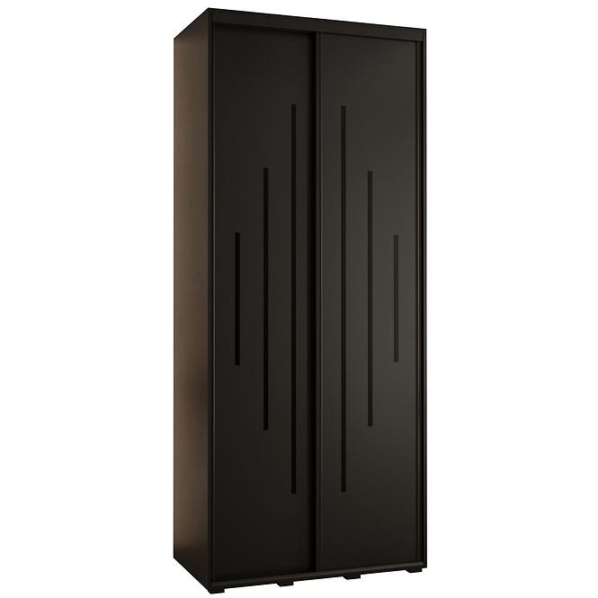Schrank 45 Canaris 12 120 schwarz/schwarz