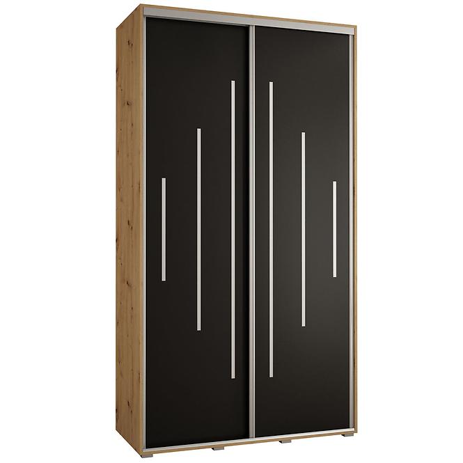 Schrank 45 Canaris 12 130 artisan/schwarz/silver
