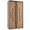 Schrank 45 Canaris 12 130 weiß/artisan/schwarz