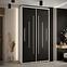 Schrank 45 Canaris 12 130 weiß/schwarz/silver,5