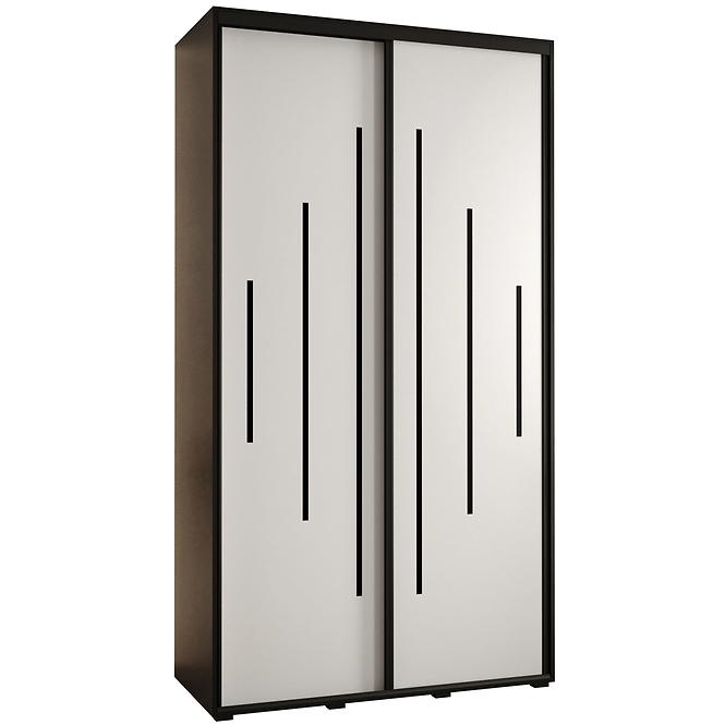 Schrank 45 Canaris 12 130 schwarz/weiß/schwarz