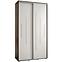 Schrank 45 Canaris 12 130 schwarz/weiß/silver