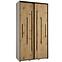 Schrank 45 Canaris 12 140 weiß/artisan/schwarz