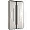 Schrank 45 Canaris 12 140 weiß/schwarz