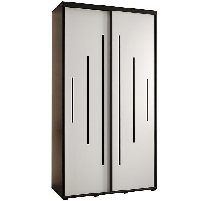 Schrank 45 Canaris 12 140 schwarz/weiß/schwarz