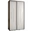 Schrank 45 Canaris 12 140 schwarz/weiß/silver