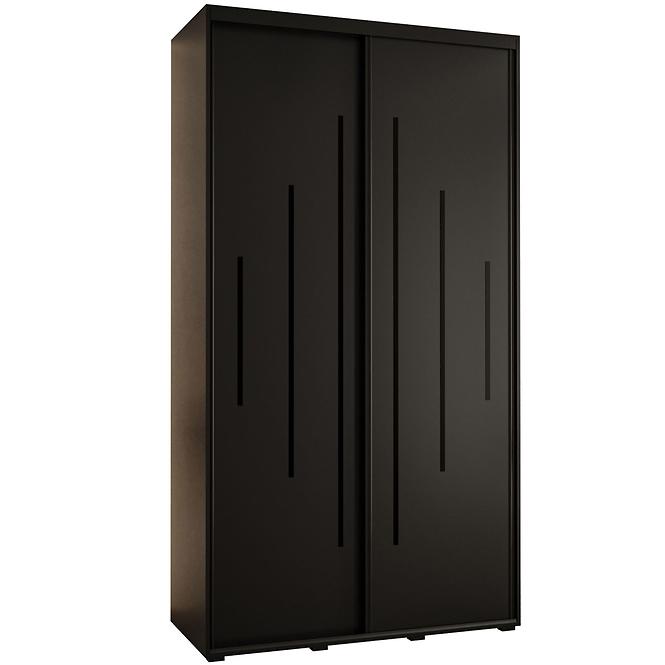 Schrank 45 Canaris 12 140 schwarz/schwarz