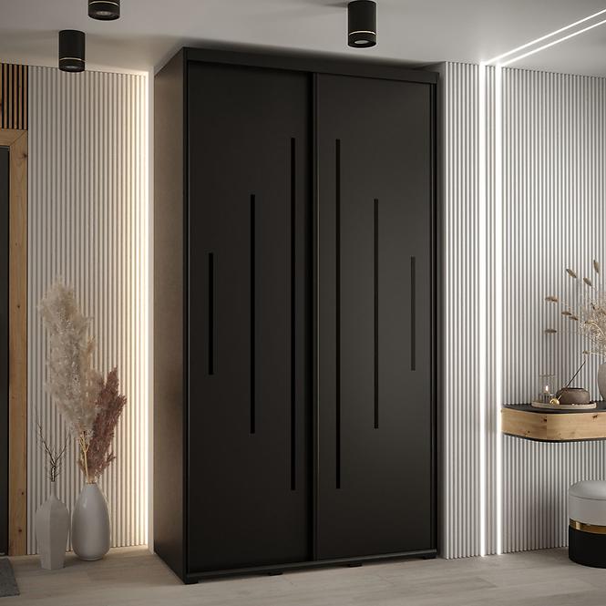 Schrank 45 Canaris 12 140 schwarz/schwarz