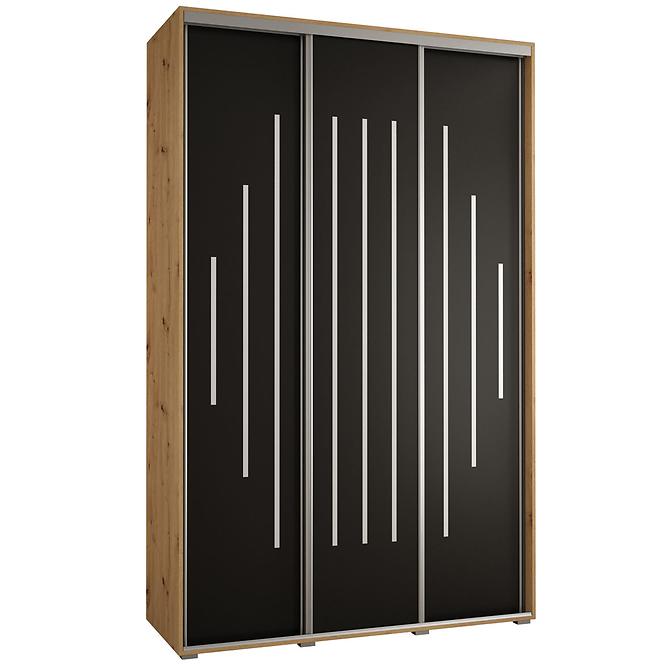 Schrank 45 Canaris 12 150 artisan/schwarz/silver