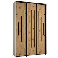 Schrank 45 Canaris 12 150 weiß/artisan/schwarz